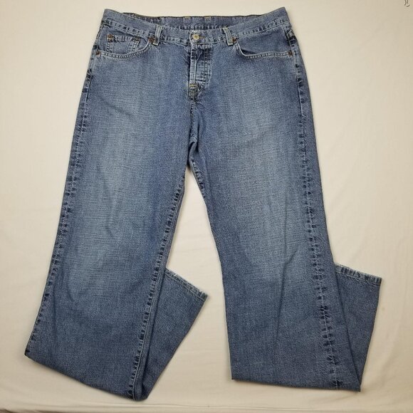 Lucky Brand Dungarees Long ]Straight Jeans14x32 - Picture 1 of 9